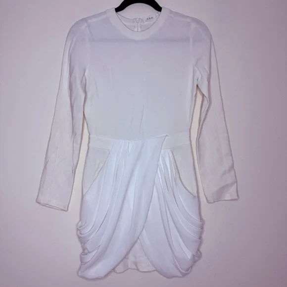 A.L.C. Tolan Greek Goddess Bodycon Longsleeve Wedding Elopement Mini Dress  is available for purchase on au PAY Market - Imported Goods Online Store  Co.Ltd. | au PAY Market - Online Shopping Site